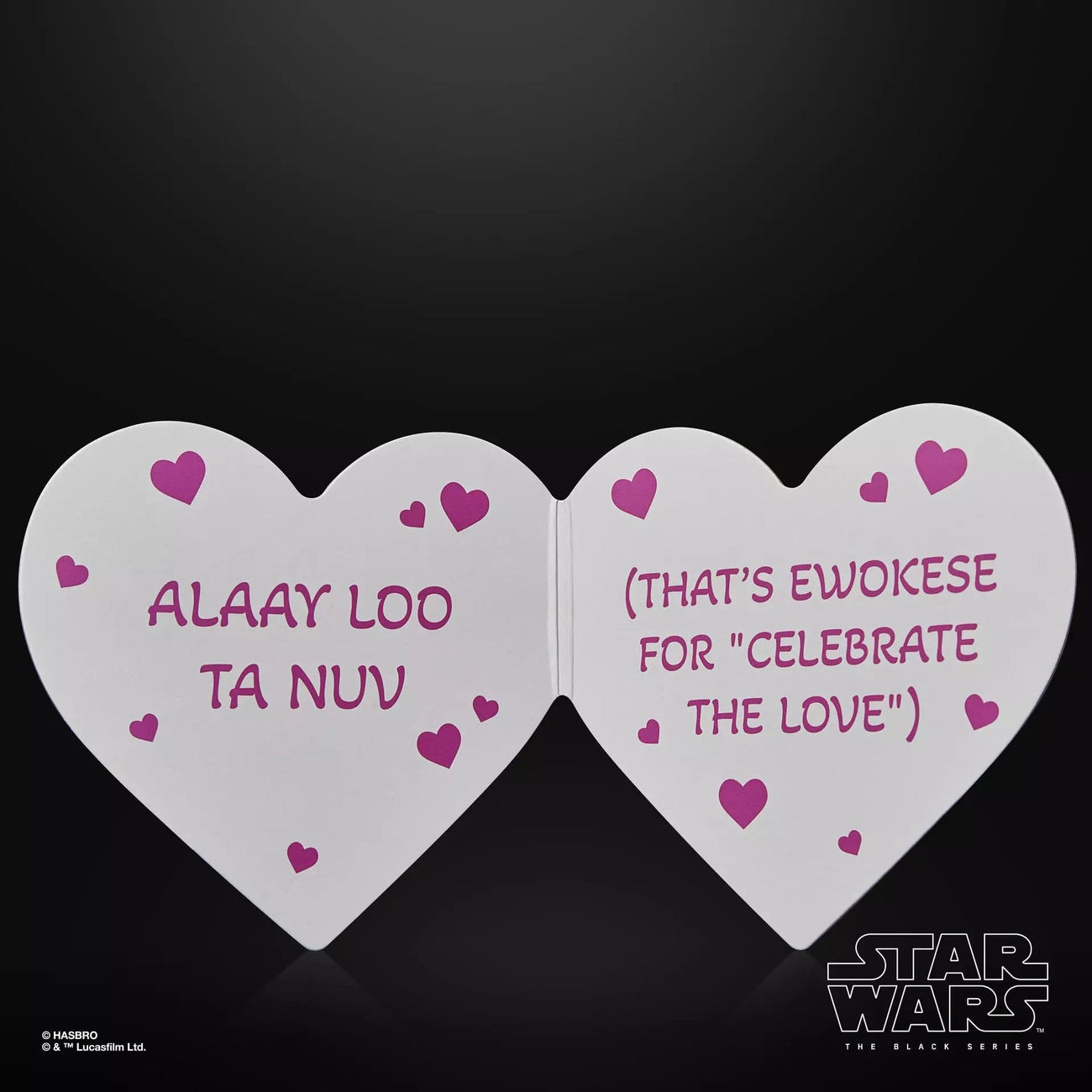 Image produit Star Wars Black Series figurine Ewok (Valentine’s Day Edition) 15 cm