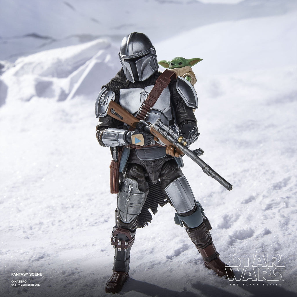 Image produit Star Wars : The Mandalorian & Grogu Black Series Figurine articulée The Mandalorian & Grogu 15 cm