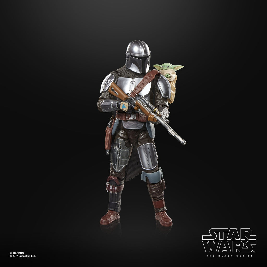 Image produit Star Wars : The Mandalorian & Grogu Black Series Figurine articulée The Mandalorian & Grogu 15 cm