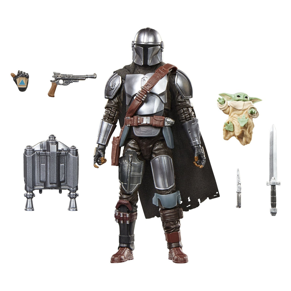 Image produit Star Wars : The Mandalorian & Grogu Black Series Figurine articulée The Mandalorian & Grogu 15 cm