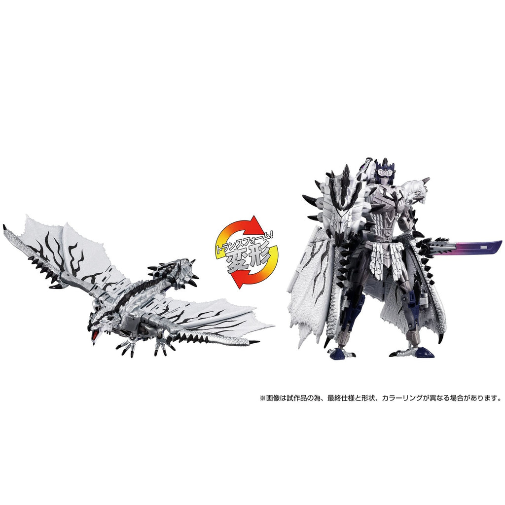Image produit Transformers Team-Up Series figurine Monster Hunter Silver Rathalos Prime 13 cm