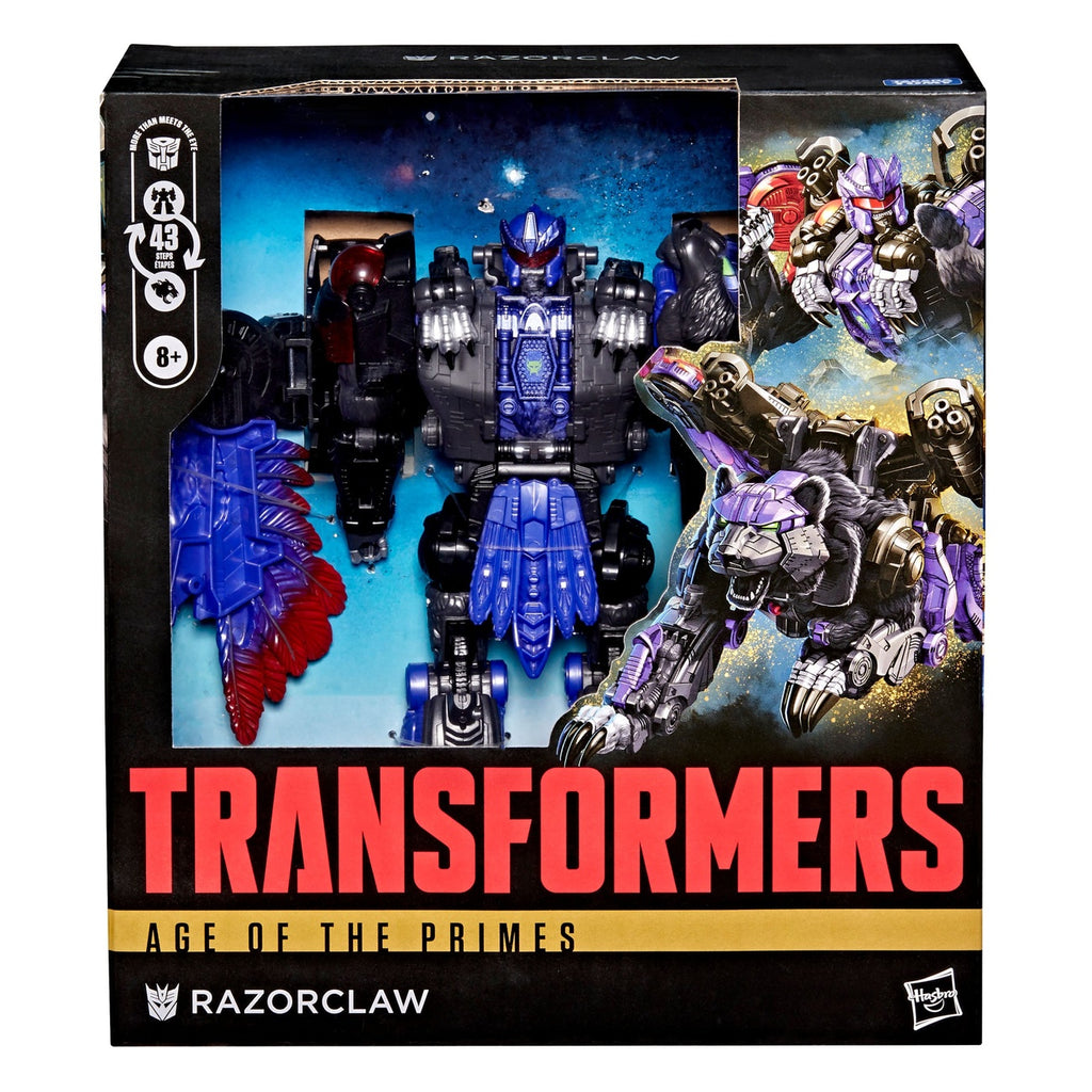 Product image Transformers Age of the Primes Leader Class Action Figure Razorclaw 19 cm