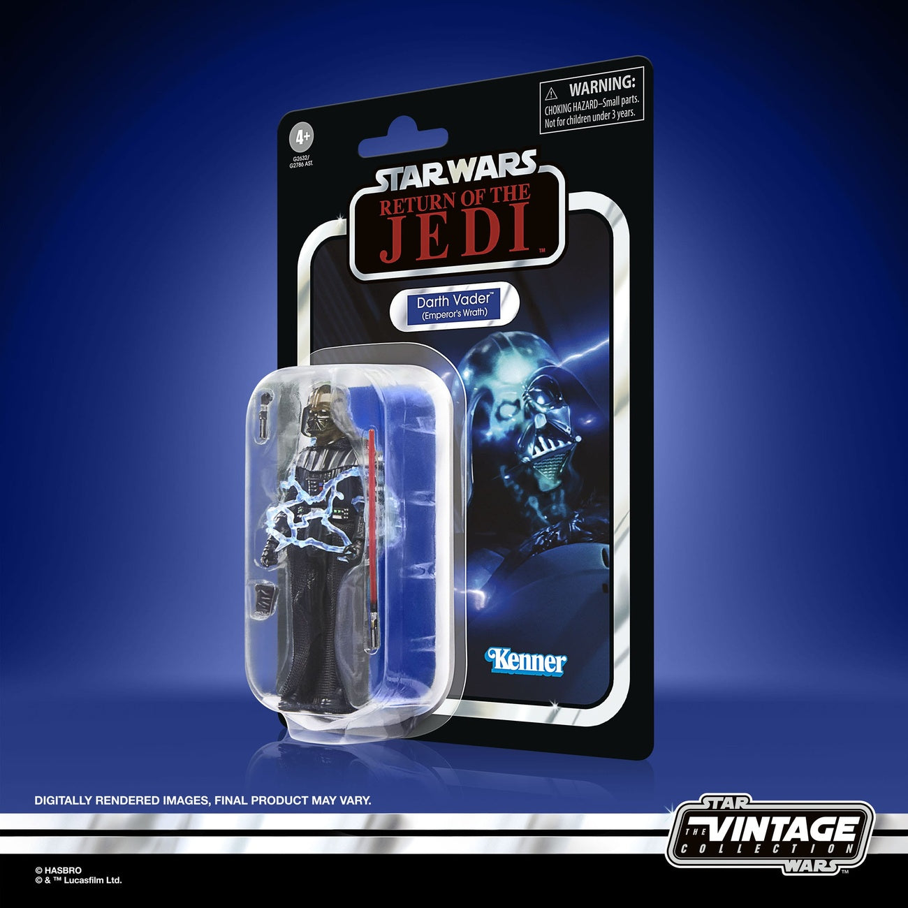 Image produit Star Wars Épisode VI Figurine Vintage Collection Darth Vader (Emperor's Wrath) 10 cm