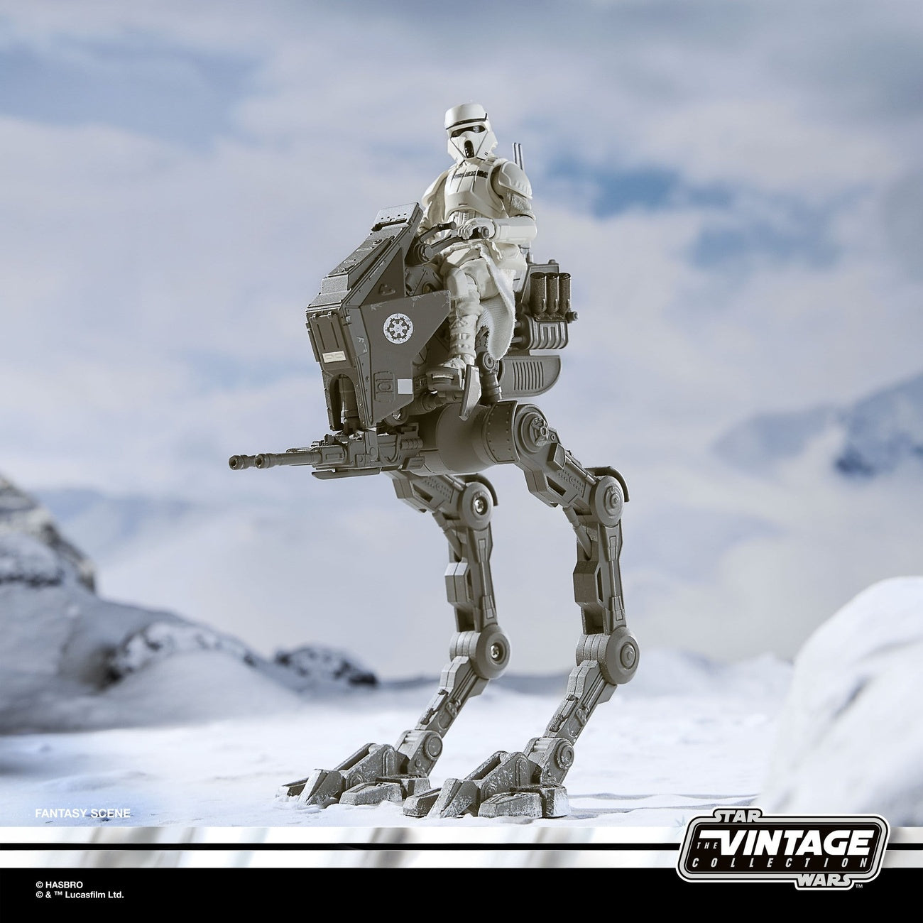 Image produit Star Wars : The Mandalorian & Grogu véhicule Vintage Collection Imperial Remnant AT-RT 10 cm