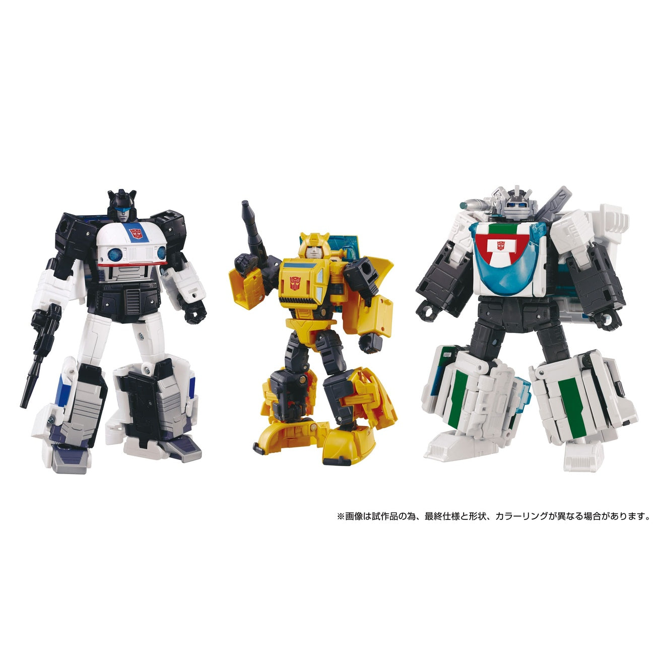 Image produit Transformers Dramatic Capture Series Lot de 3 figurines d’action Cybertron Chase
