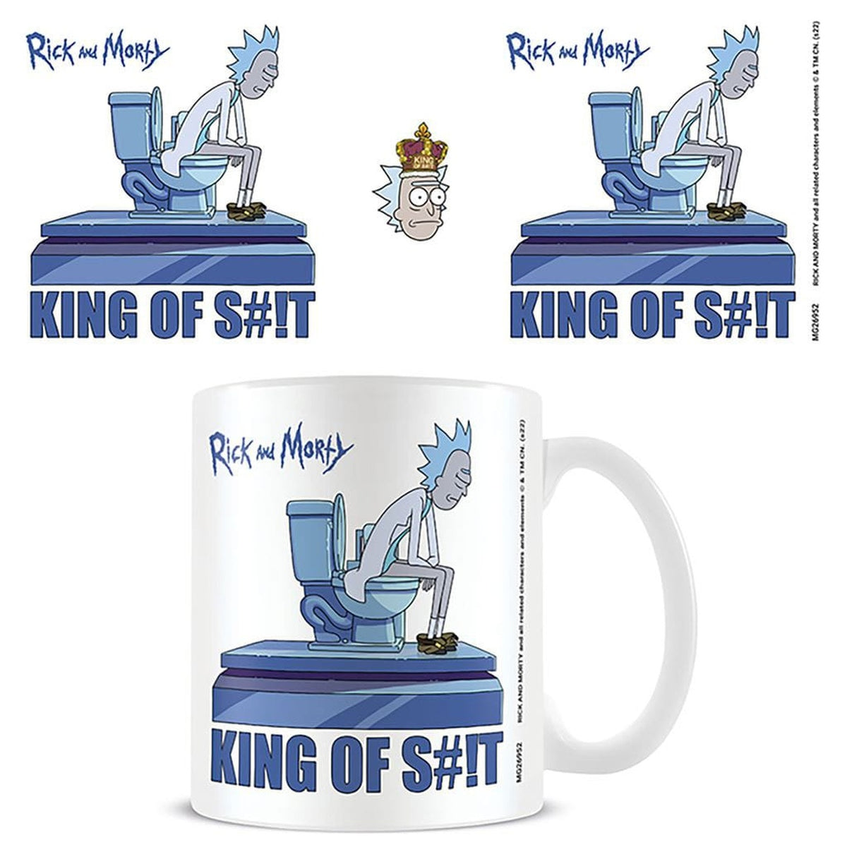 Image produit Rick and Morty Mug King of Shit