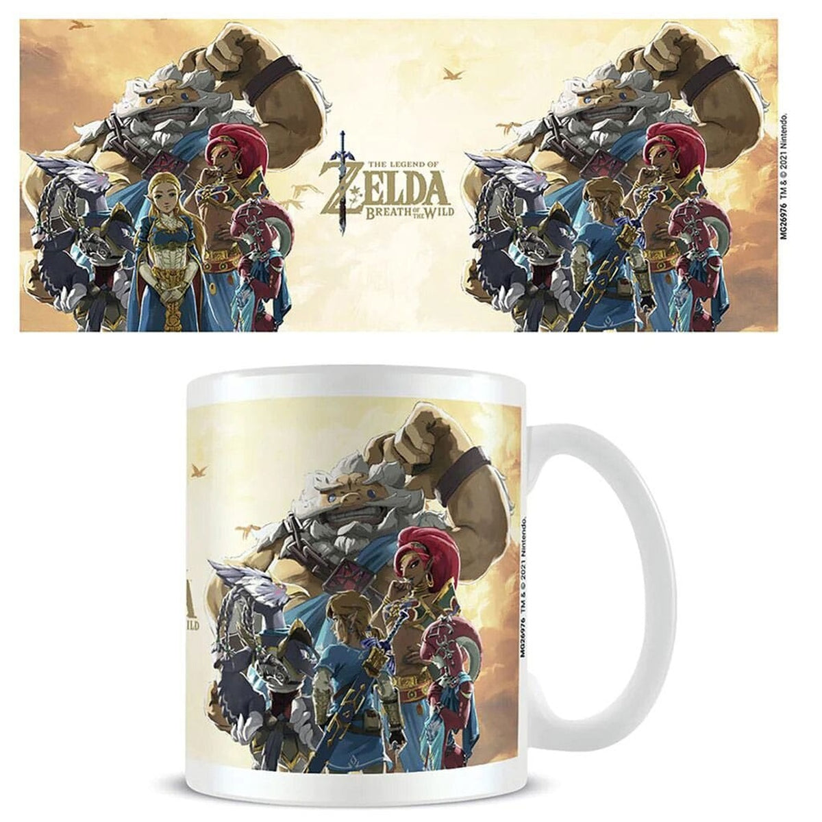 Image produit The Legend of Zelda Breath of the Wild Mug Champions Sunset