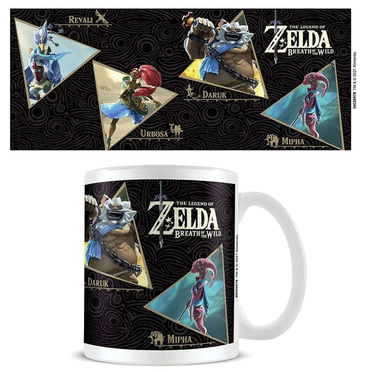 Image produit The Legend of Zelda Breath of the Wild Mug Champions