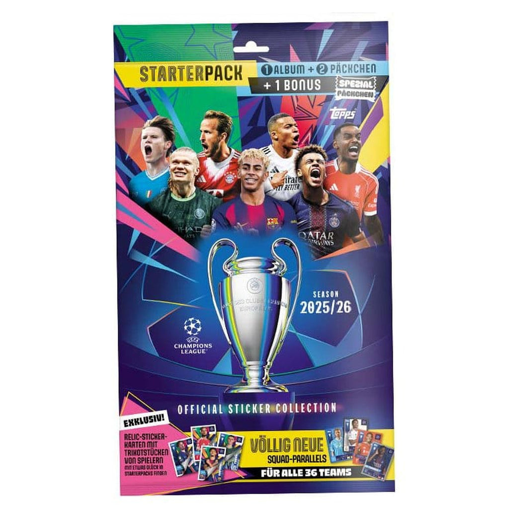 Image produit UEFA Champions League 2025/26 Sticker Collection Starter Pack