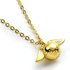 Product image Harry Potter Necklace Golden Snitch Pendant (Gold-Coloured)