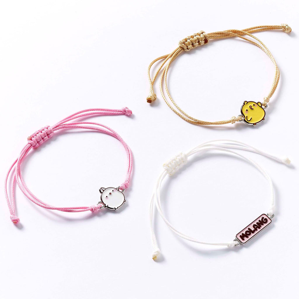 Image produit Bracelets Molang Lot de 3 Molang and Piu Piu 18 cm