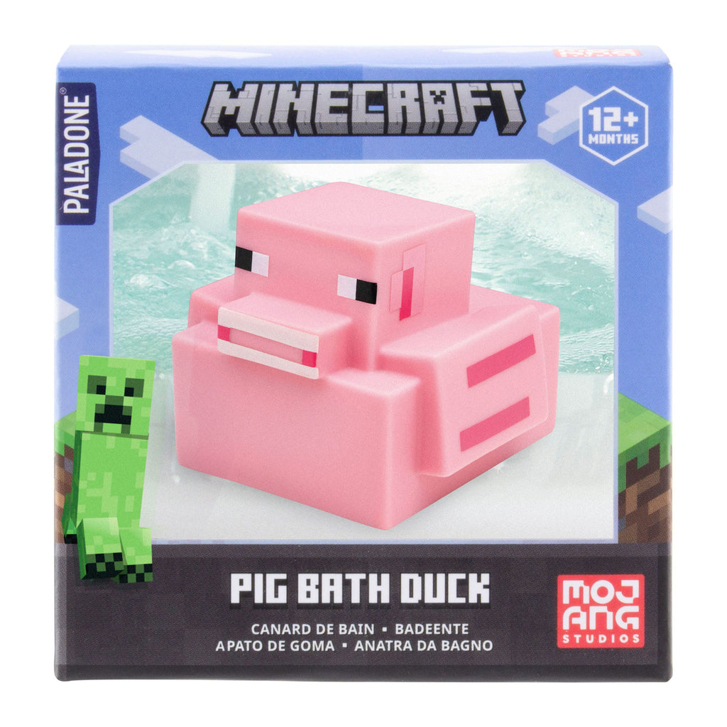Image produit Minecraft Canard de Bain Pig 6 cm