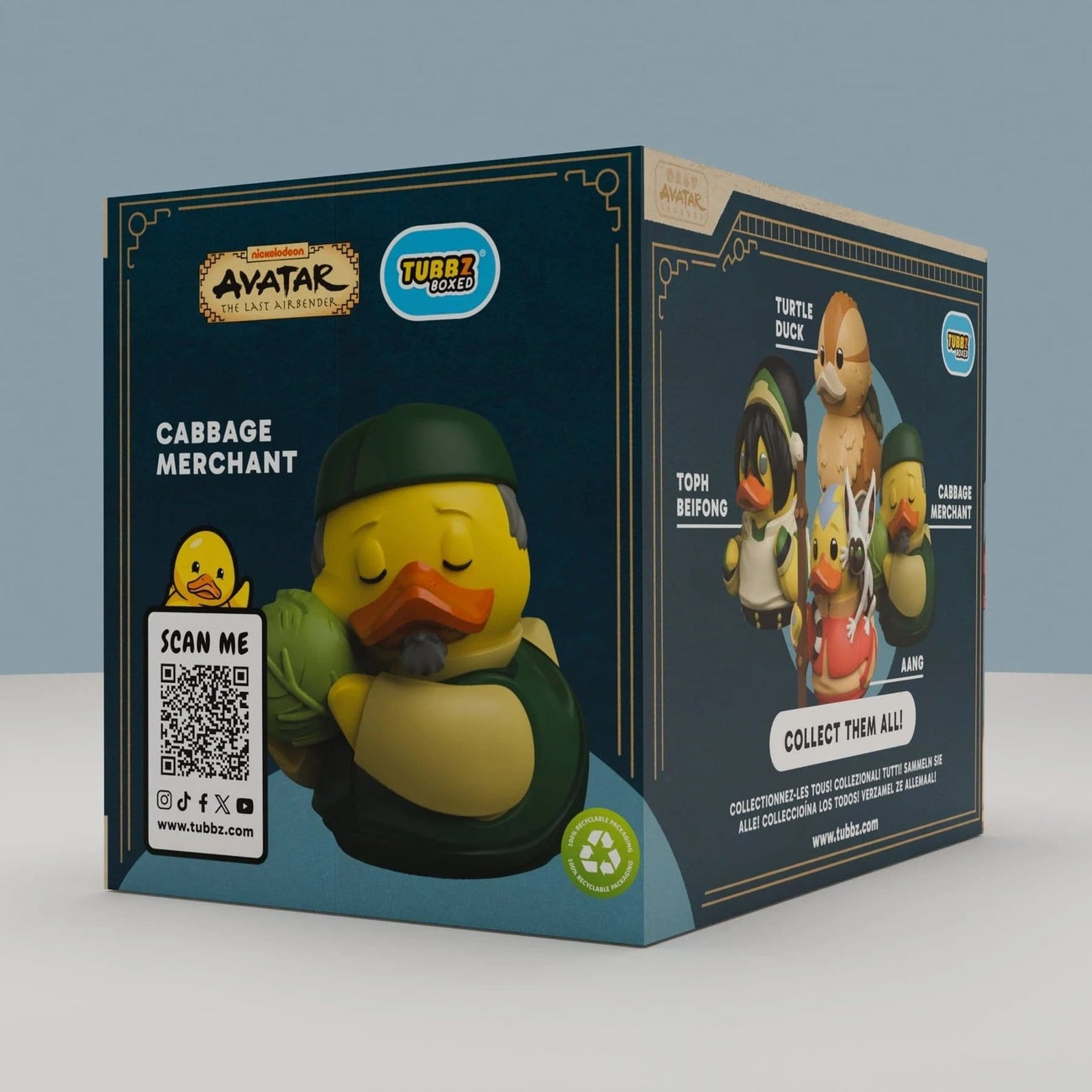Image produit Avatar Le dernier maître de l’air figurine PVC Tubbz Cabbage Merchant Boxed Edition 10 cm