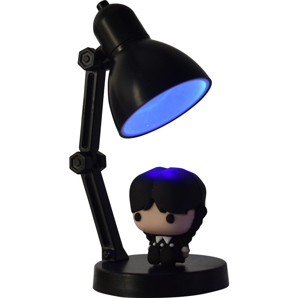 Image produit Lampe LED mini Wednesday avec figurine 10 cm
