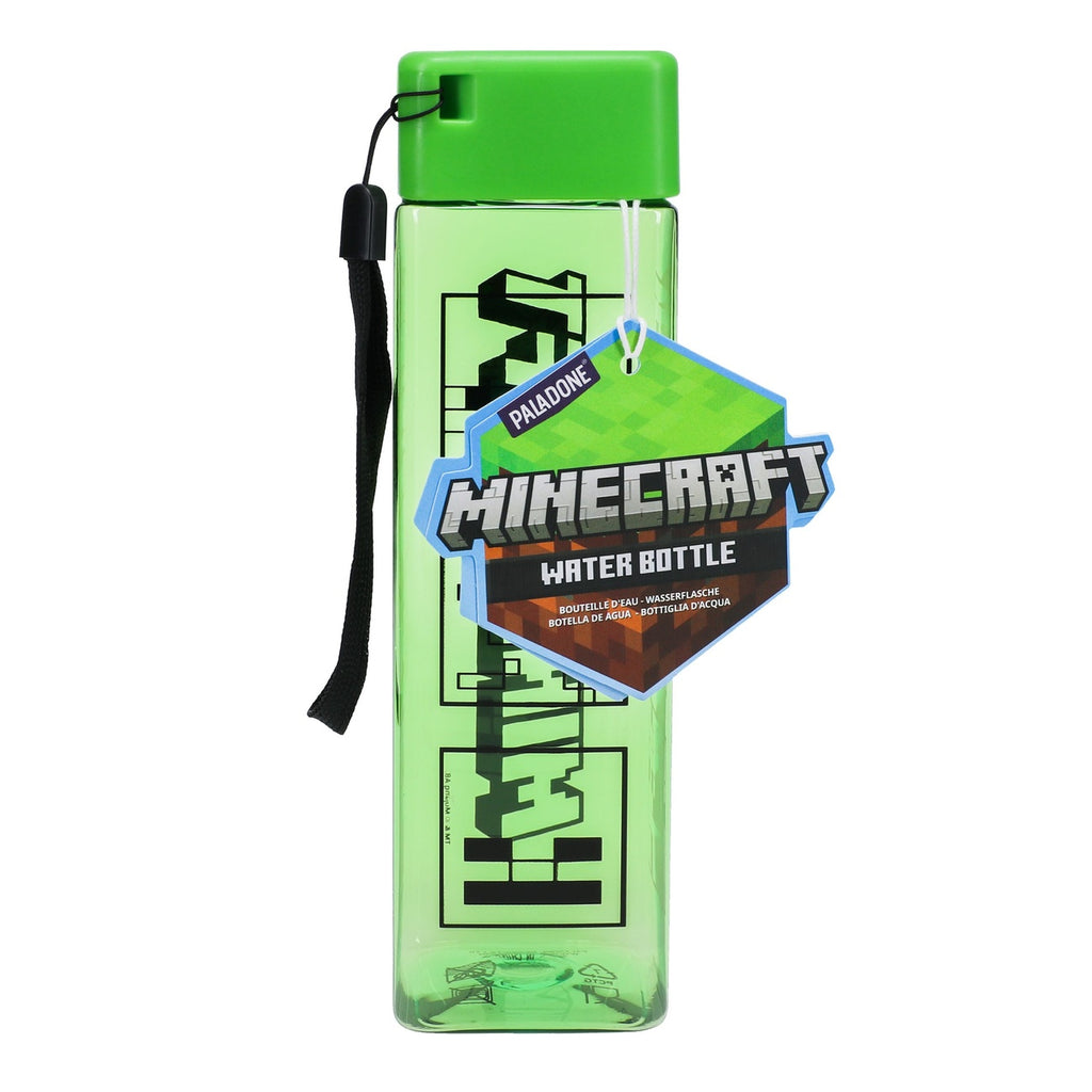 Image produit Bouteille d'eau Minecraft Square Shaped