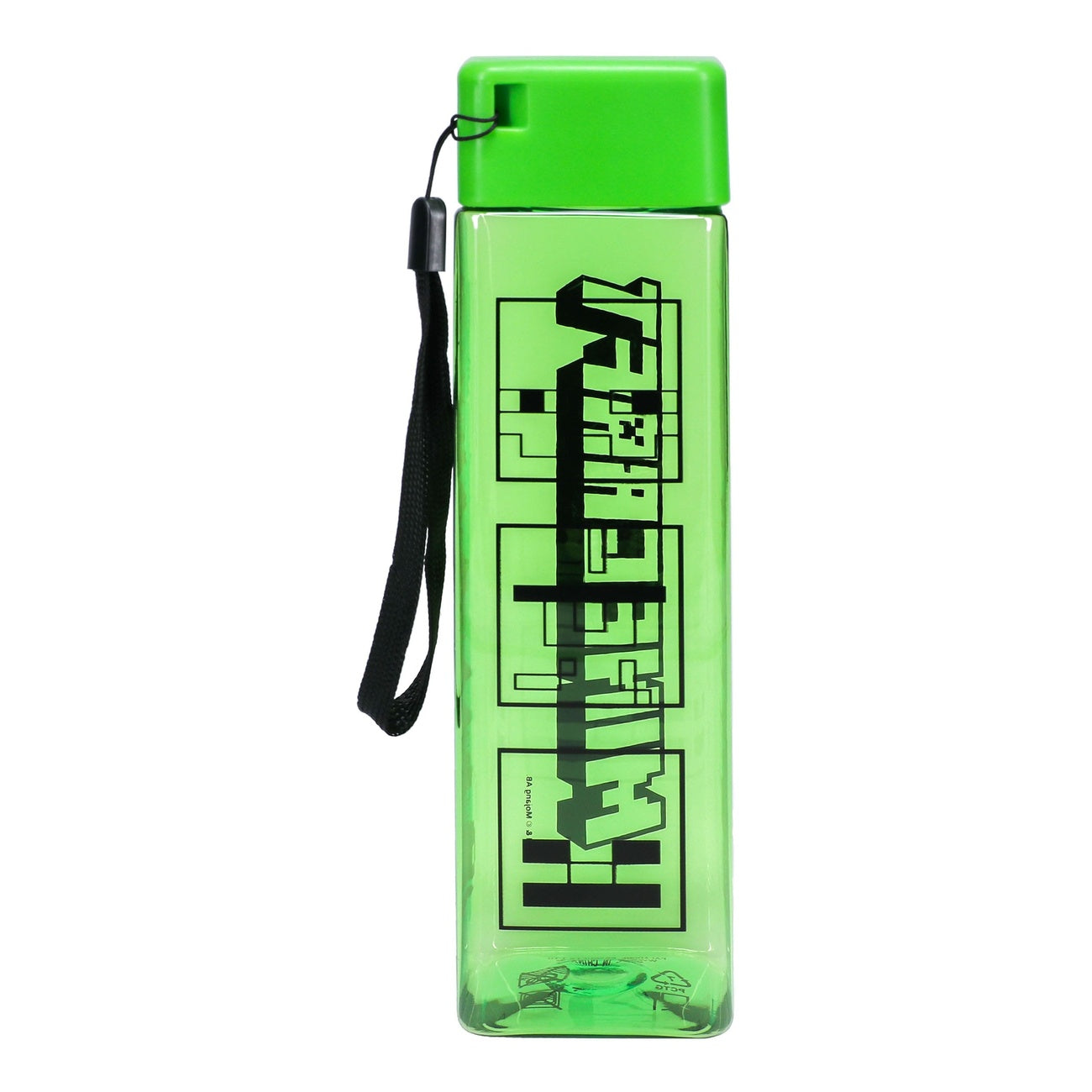 Image produit Bouteille d'eau Minecraft Square Shaped