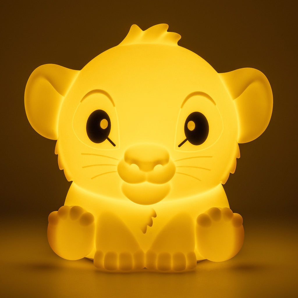 Image produit Disney Squishy Glo lampe en silicone Le Roi Lion Simba 15 cm