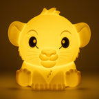 Image produit Disney Squishy Glo lampe en silicone Le Roi Lion Simba 15 cm