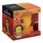 Image produit Disney Squishy Glo lampe en silicone Le Roi Lion Simba 15 cm