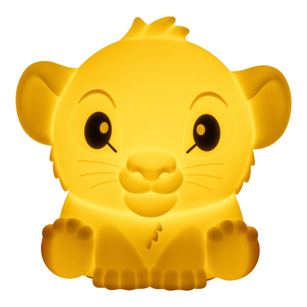 Image produit Disney Squishy Glo lampe en silicone Le Roi Lion Simba 15 cm