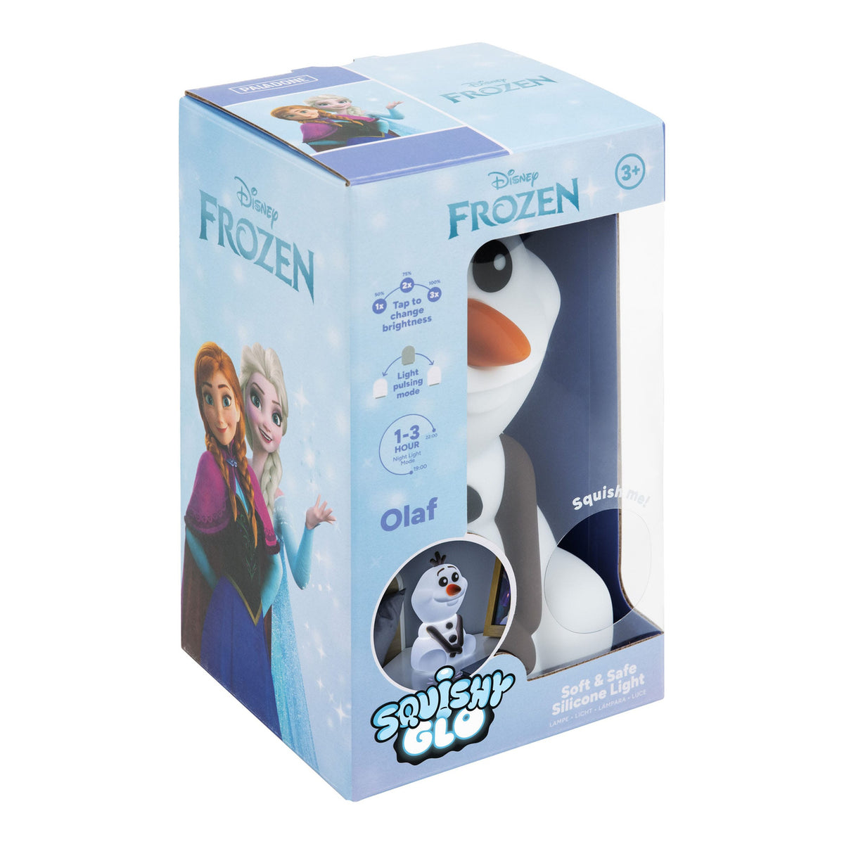 Product image Frozen Squishy Glo Silicone Light Olaf 15 cm