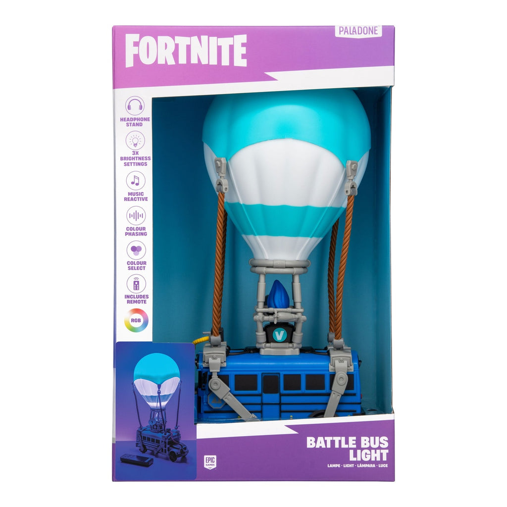 Image produit Lampe diorama Fortnite Battle Bus
