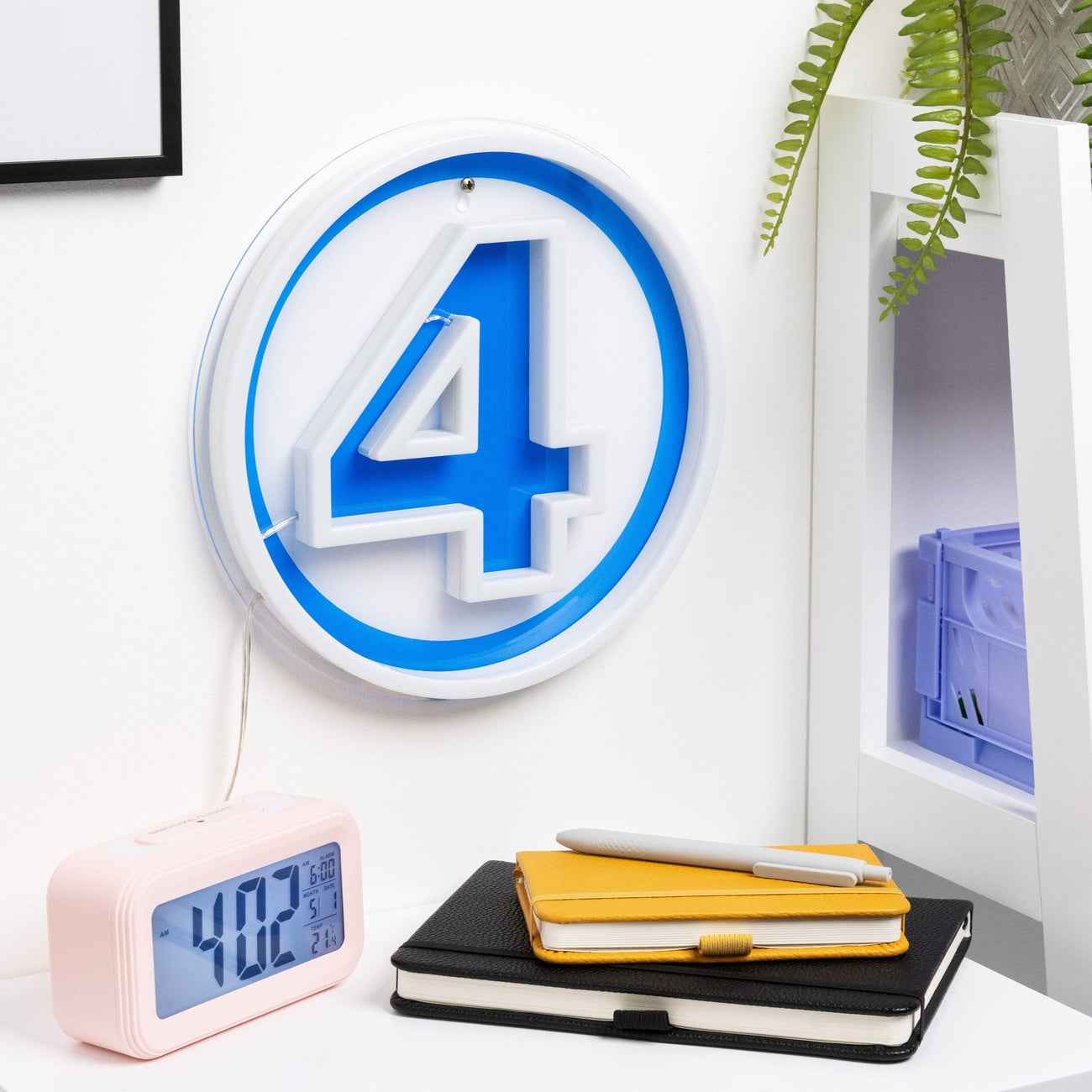 Product image Fantastic Four LED Wall Light Logo Neon