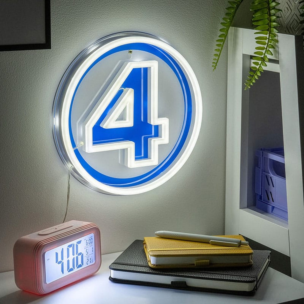 Image produit Fantastic Four Applique LED Logo Néon