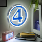 Image produit Fantastic Four Applique LED Logo Néon