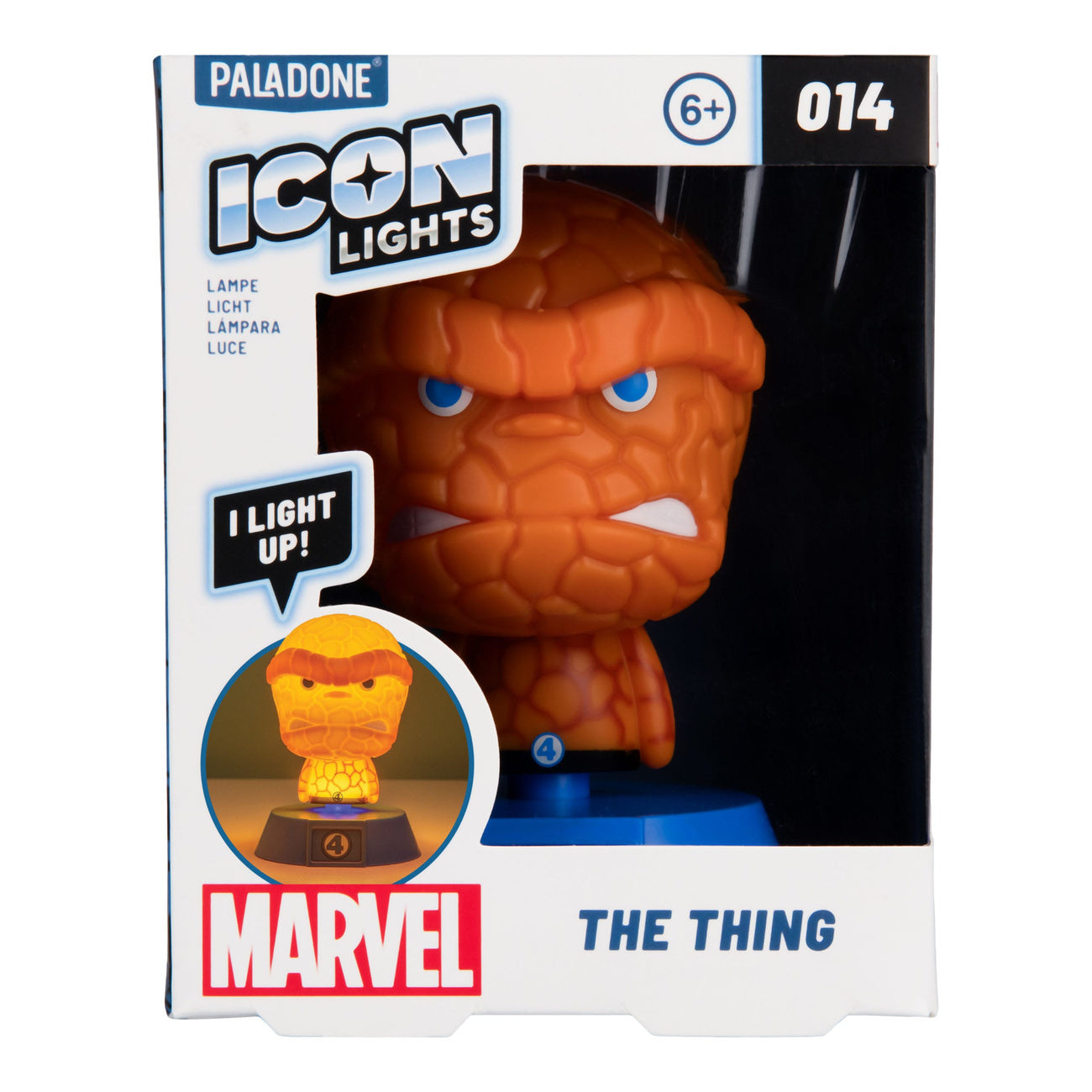 Image produit Fantastic Four Icons Lampe The Thing 22 cm