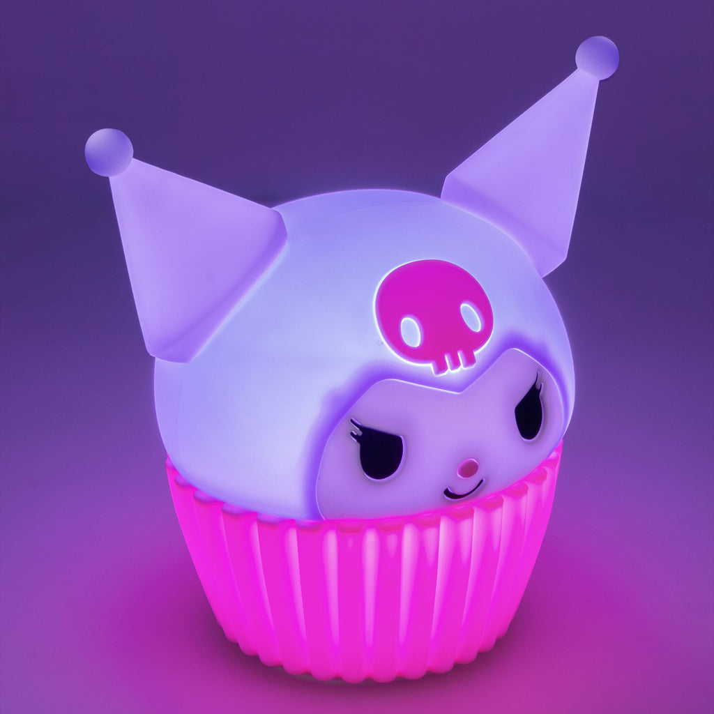 Image produit Lampe en silicone Sanrio Squishy Glo Kuromi 15 cm