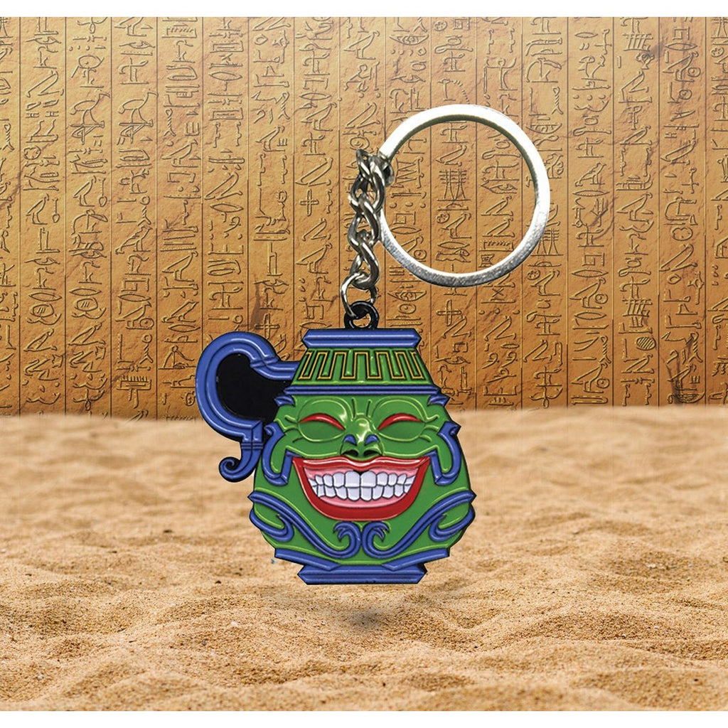 Image produit Porte-clés métal Yu-Gi-Oh! Pot of Greed Édition Limitée