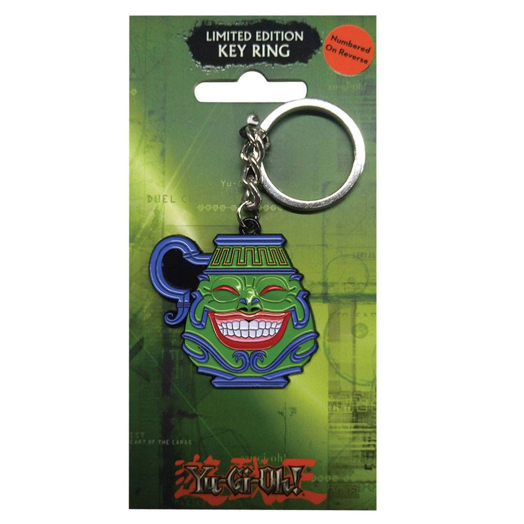 Image produit Porte-clés métal Yu-Gi-Oh! Pot of Greed Édition Limitée