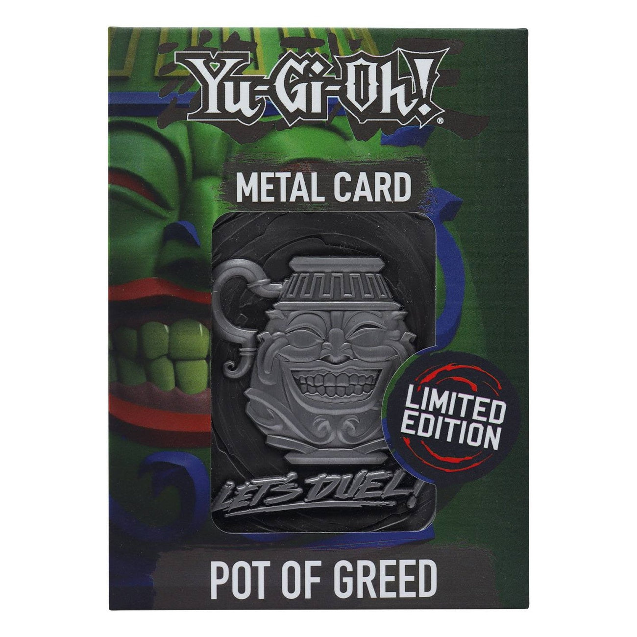 Image produit Yu-Gi-Oh! Carte réplique Pot of Greed Édition Limitée