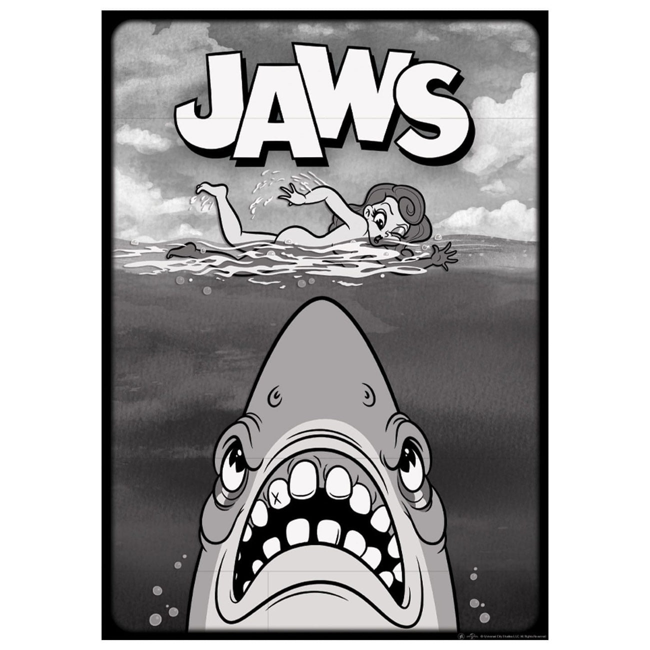 Image produit Jaws Impression d’art Édition Limitée 42 x 30 cm