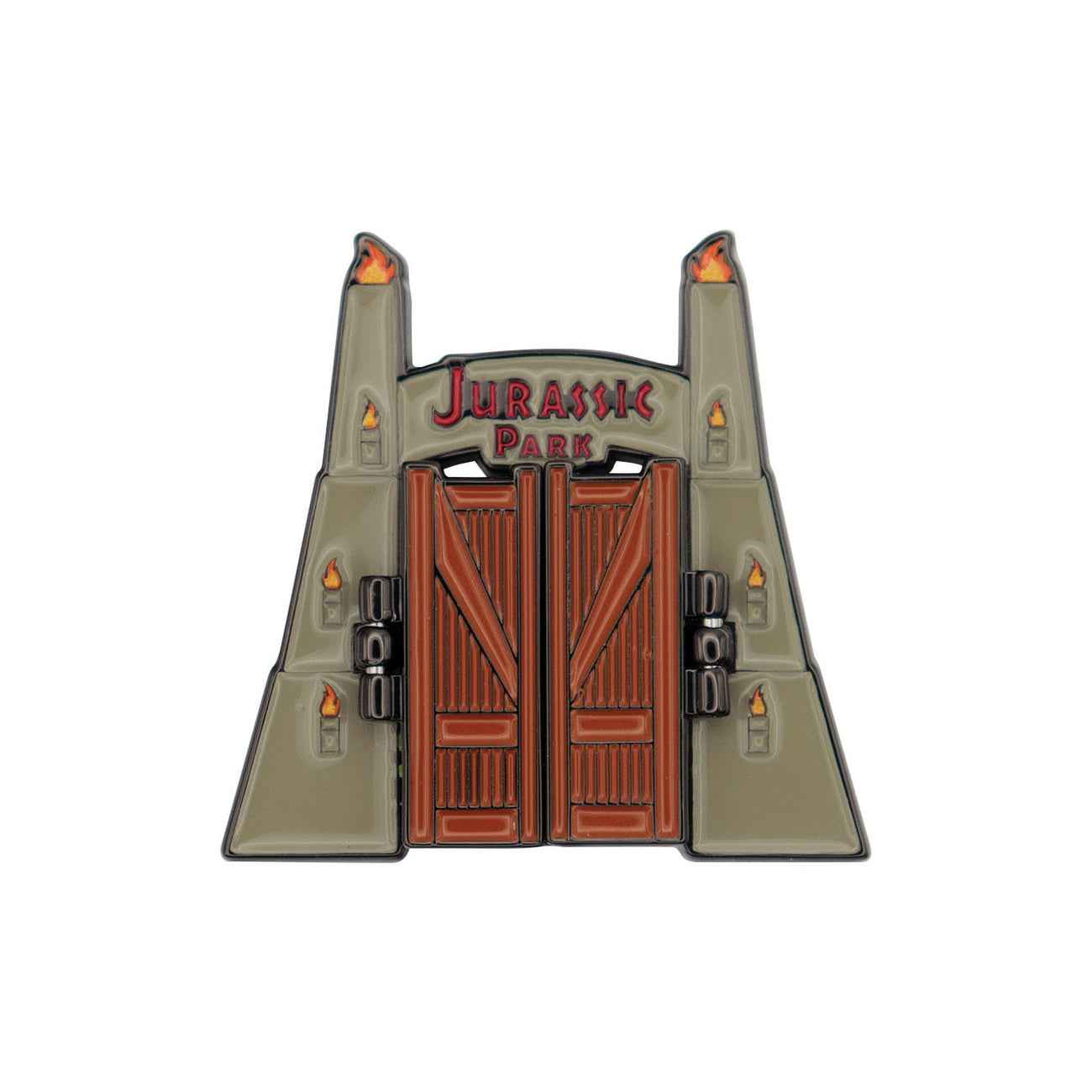 Image produit Pin's Jurassic Park Gates Hinged