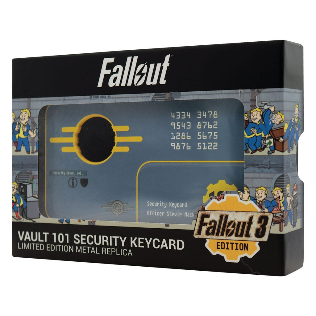 Image produit Fallout 3 Réplique Carte de Sécurité Vault 101 Édition Limitée