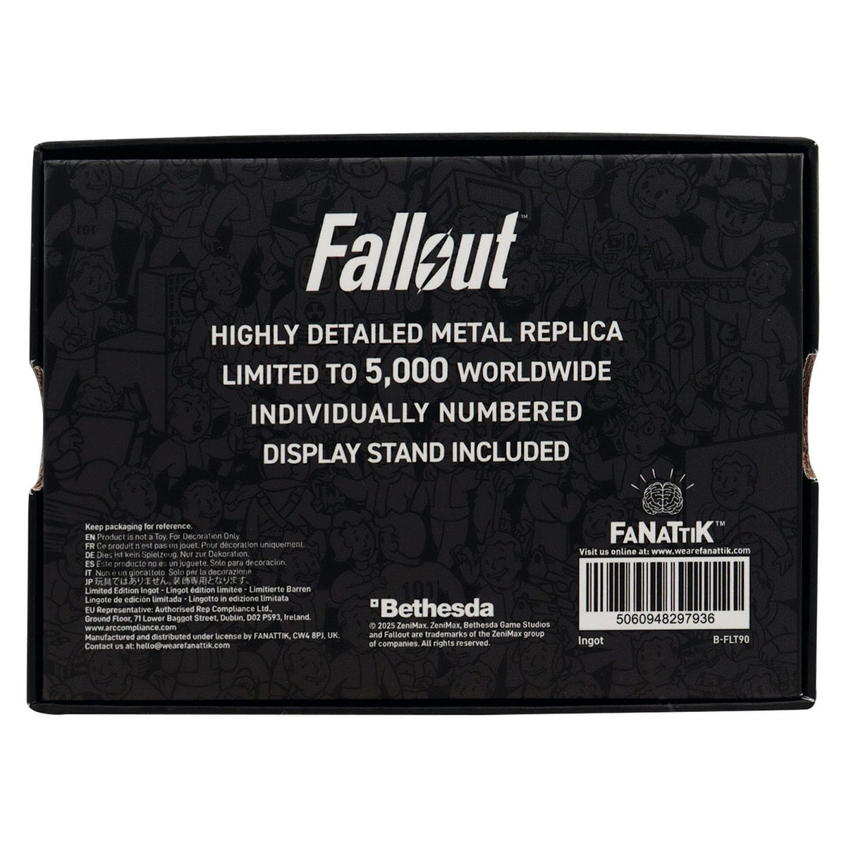 Image produit Fallout 3 Réplique Carte de Sécurité Vault 101 Édition Limitée