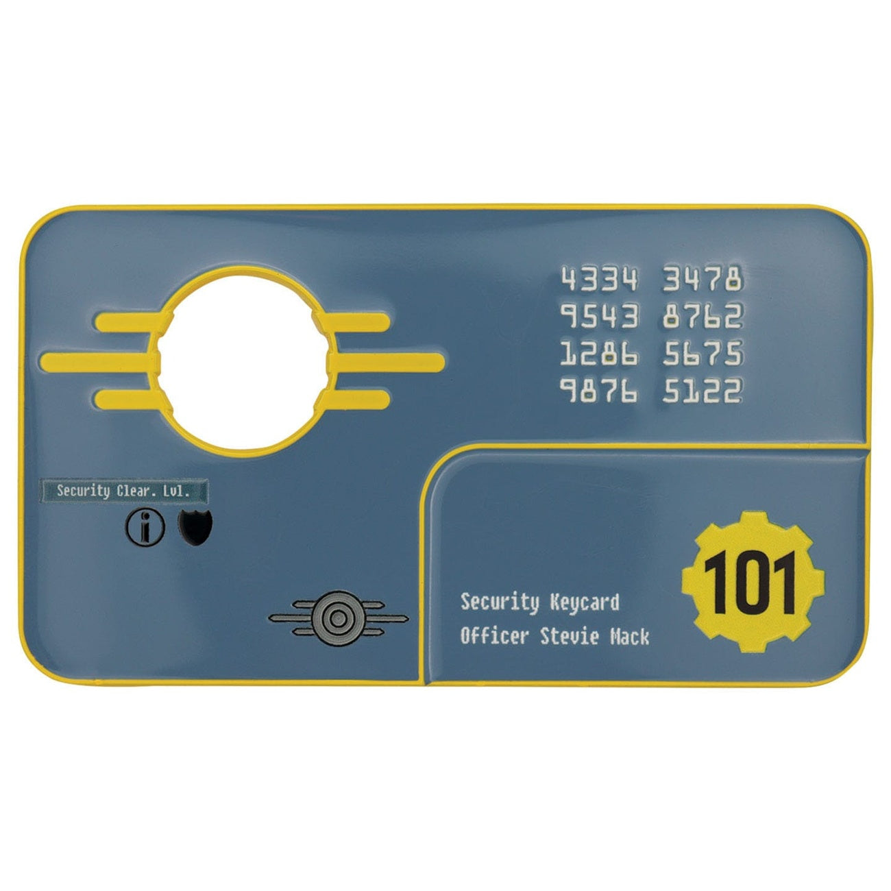 Image produit Fallout 3 Réplique Carte de Sécurité Vault 101 Édition Limitée
