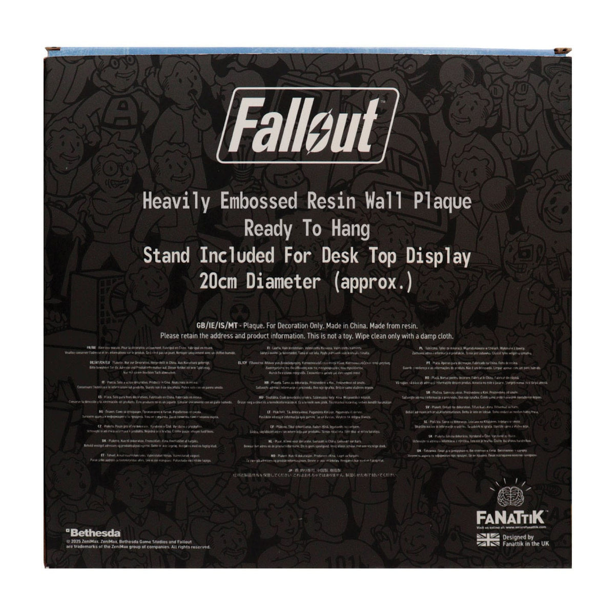 Image produit Fallout – Bouclier en résine Vault Boy