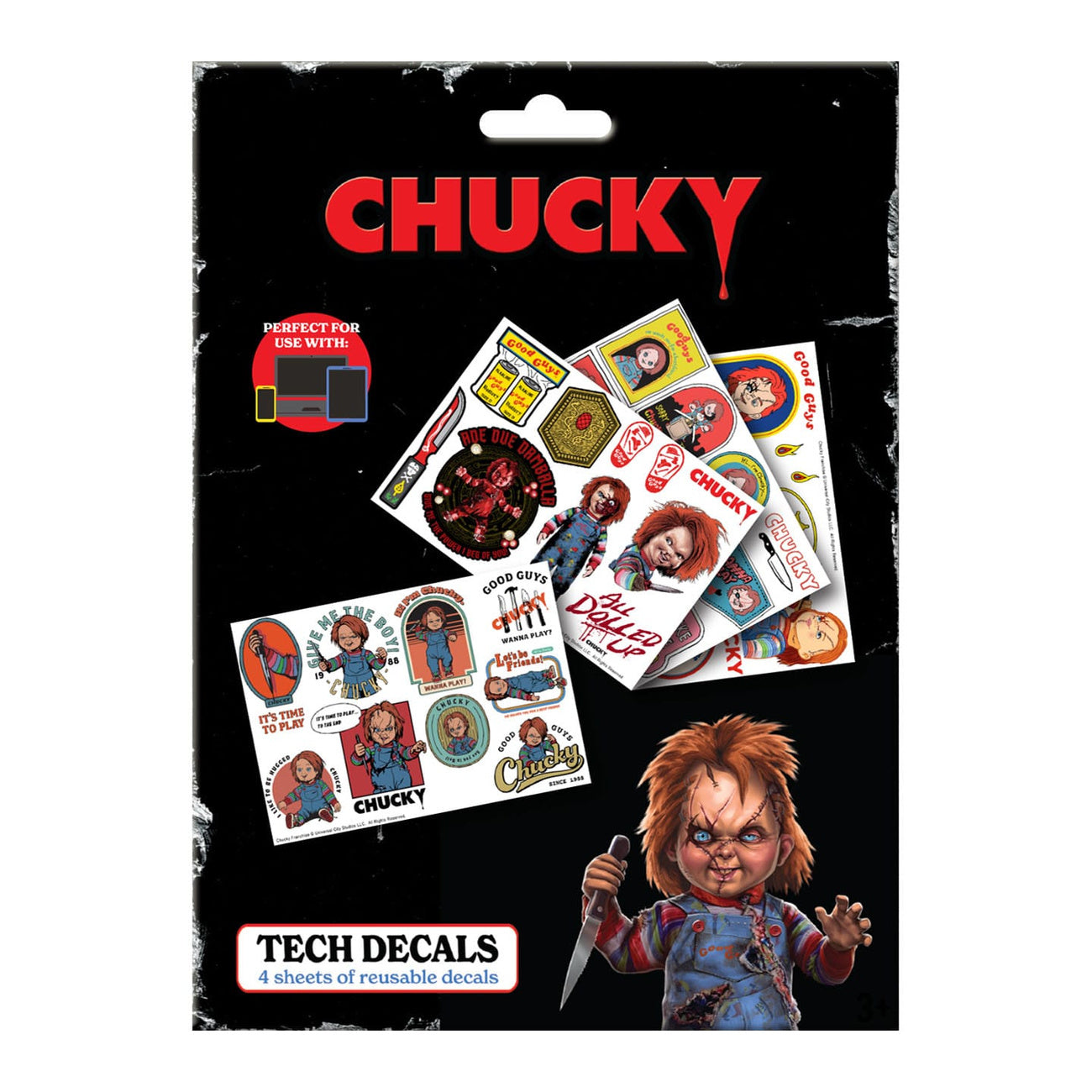 Image produit Chucky Tech Sticker Pack