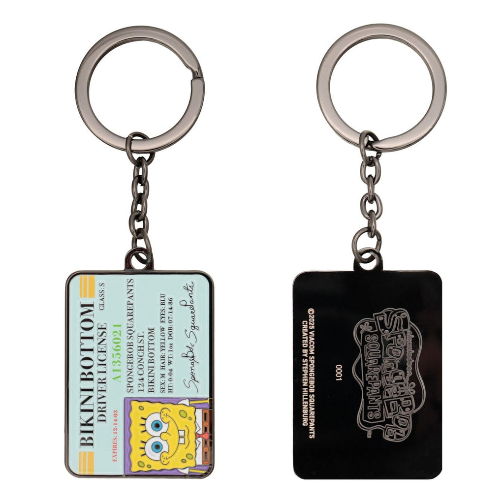 Image produit Porte-clés SpongeBob SquarePants Driver License Édition Limitée
