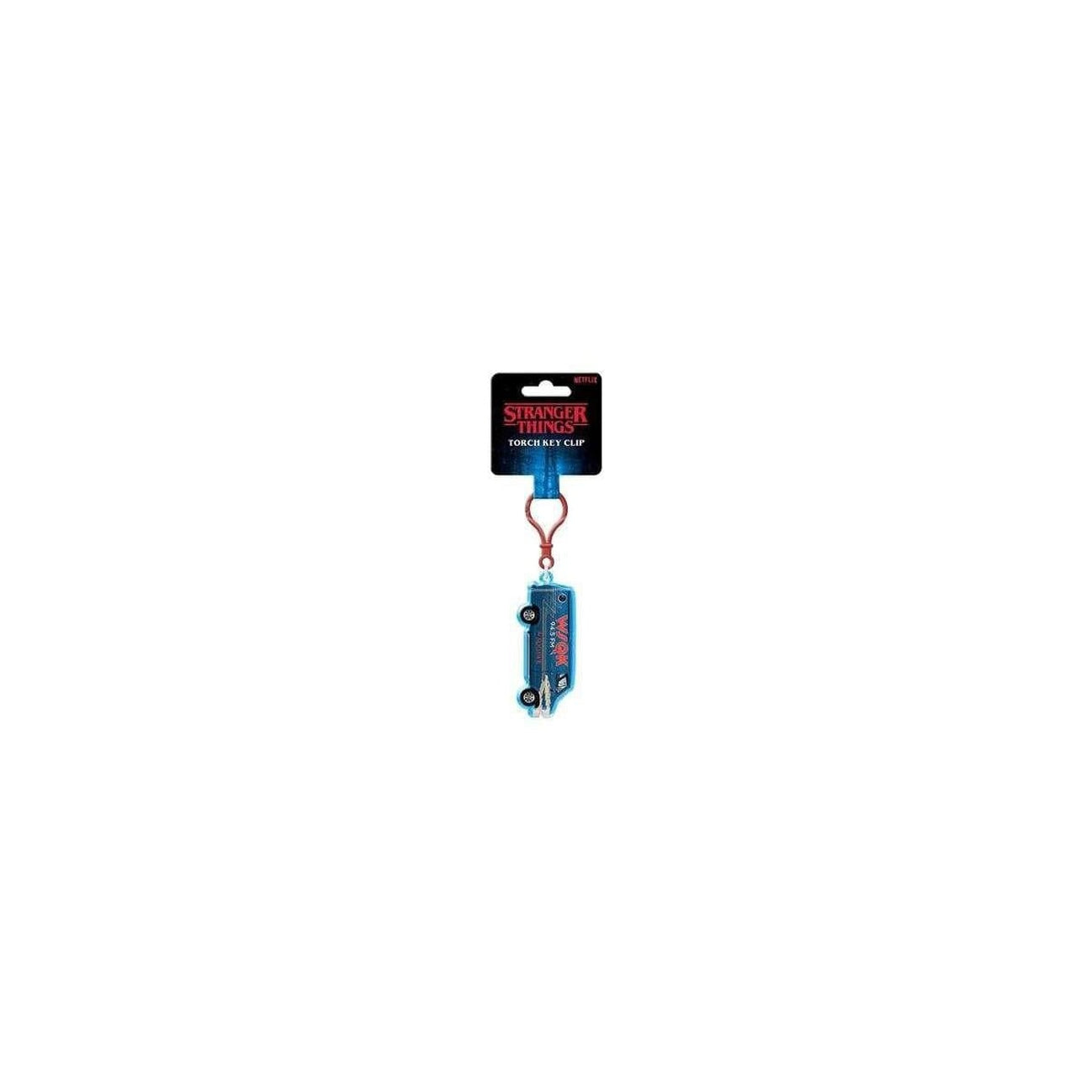 Image produit Stranger Things Torch Key Clip Porte-clés WSQK Van