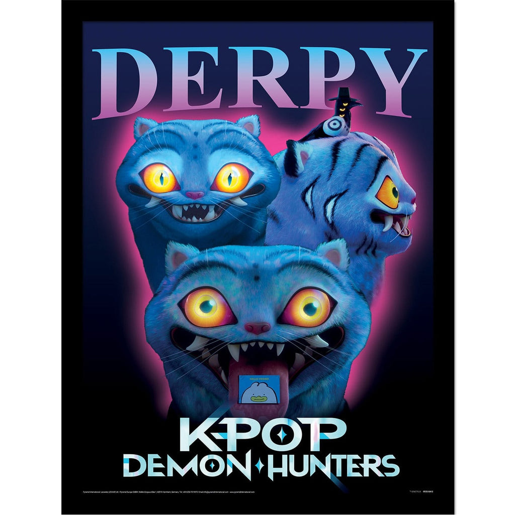 Image produit KPop Demon Hunters Collector Print Poster encadré Derpy