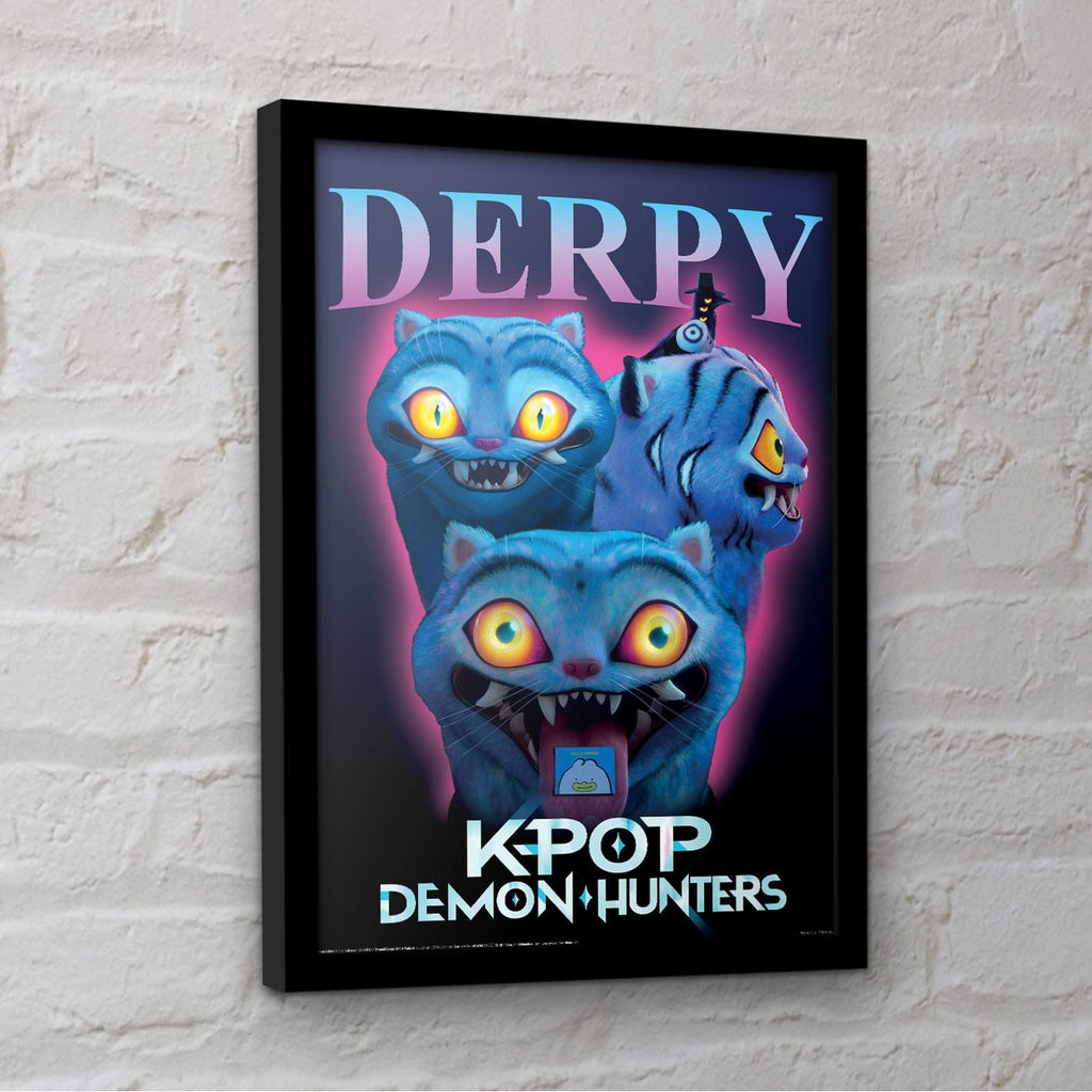 Image produit KPop Demon Hunters Collector Print Poster encadré Derpy