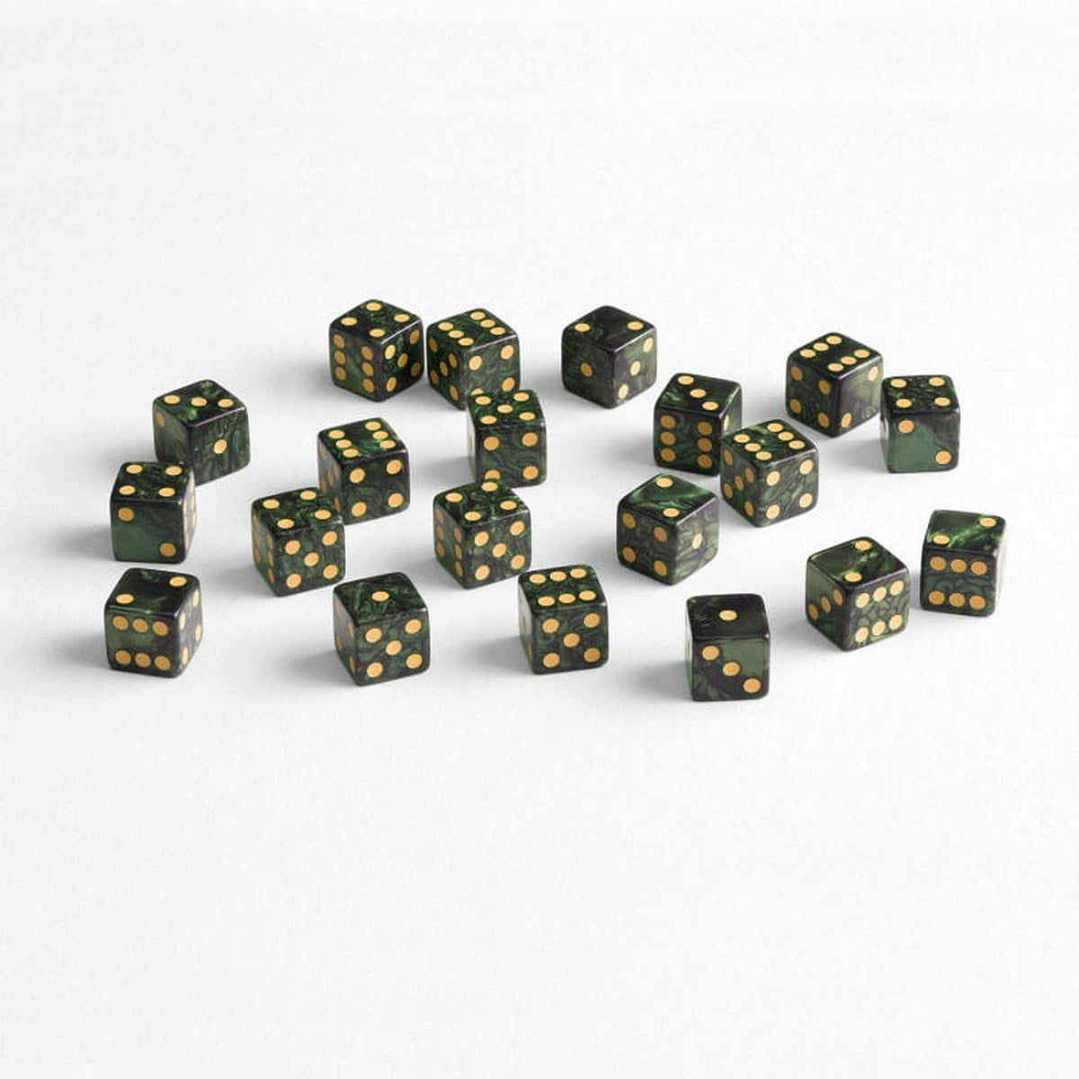 Product image Q Workshop Dice Set Full Pack D6 Green (20)