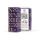Image produit Q Workshop Set de Dés Full Pack D6 Shimmering Purple (20)