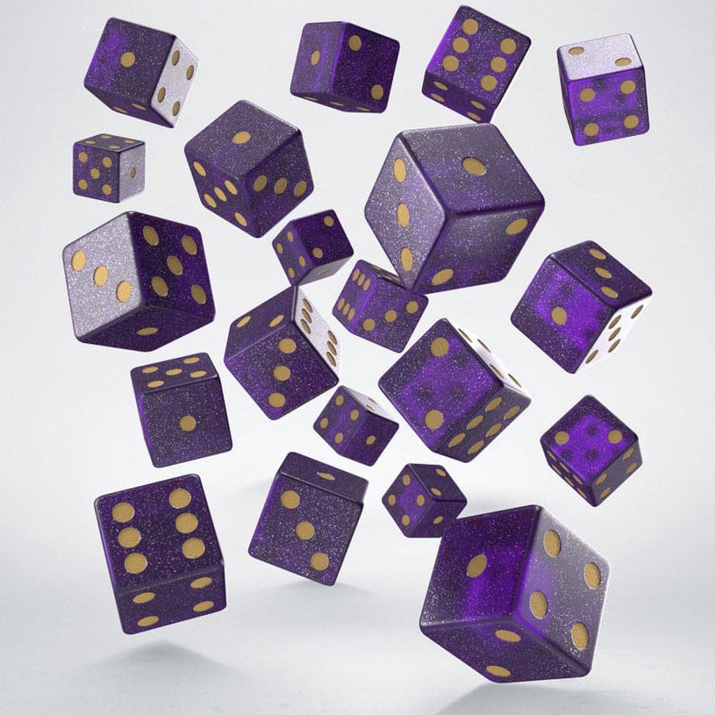Image produit Q Workshop Set de Dés Full Pack D6 Shimmering Purple (20)