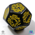 Image produit Dé Viridian Jumbo Trap Generator D12 Noir