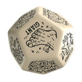 Image produit Viridian Dé Jumbo Dés Générateur de Monstres D12 Beige